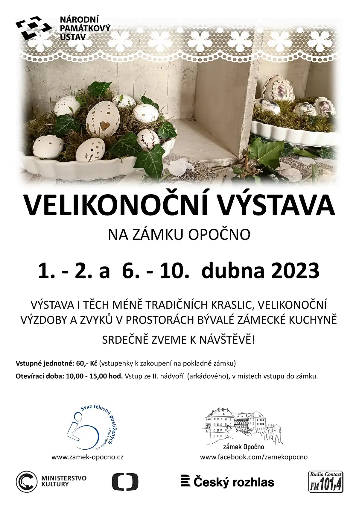 Velikonoční výstava na zámku Opočno